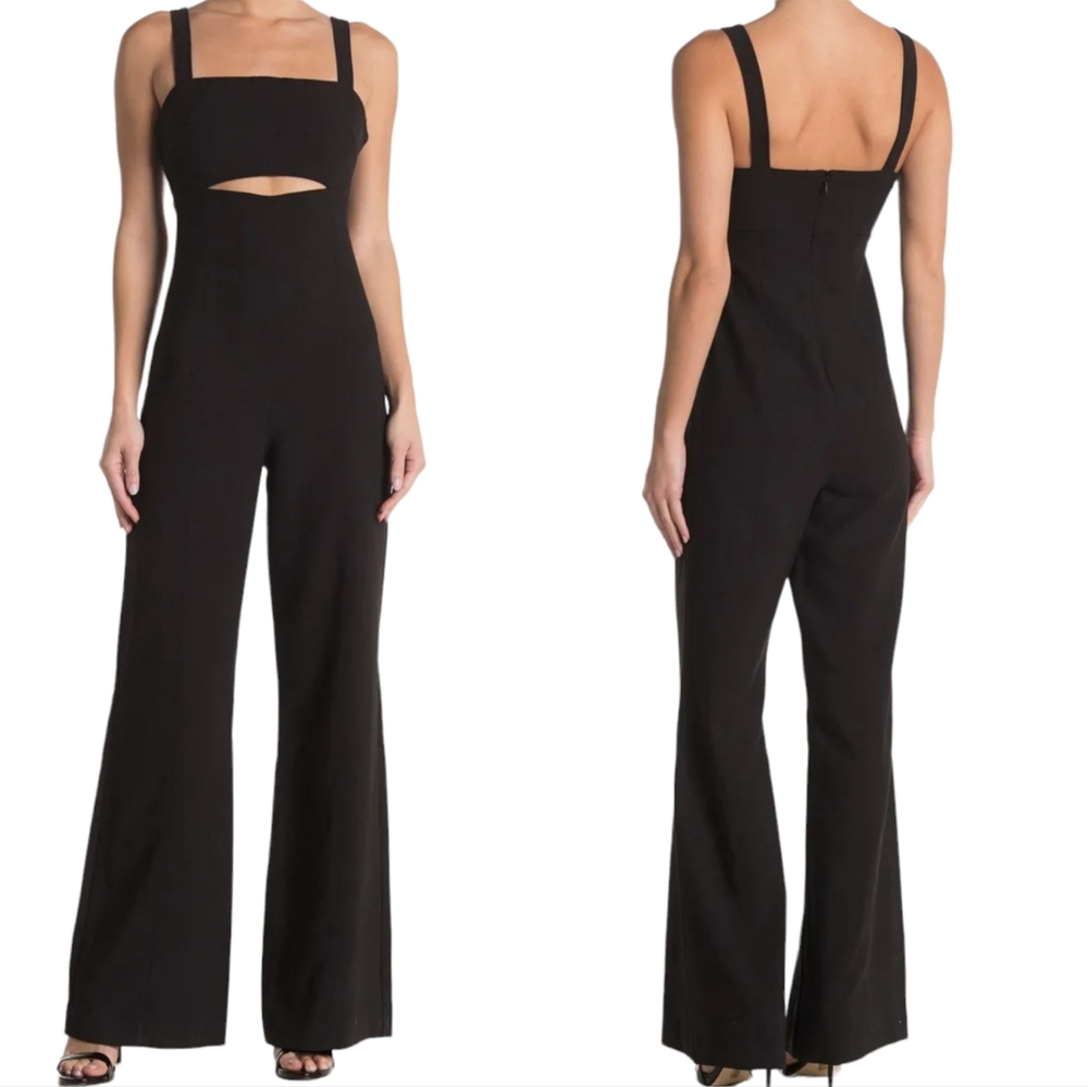 Likely Black Cutout Jumpsuit